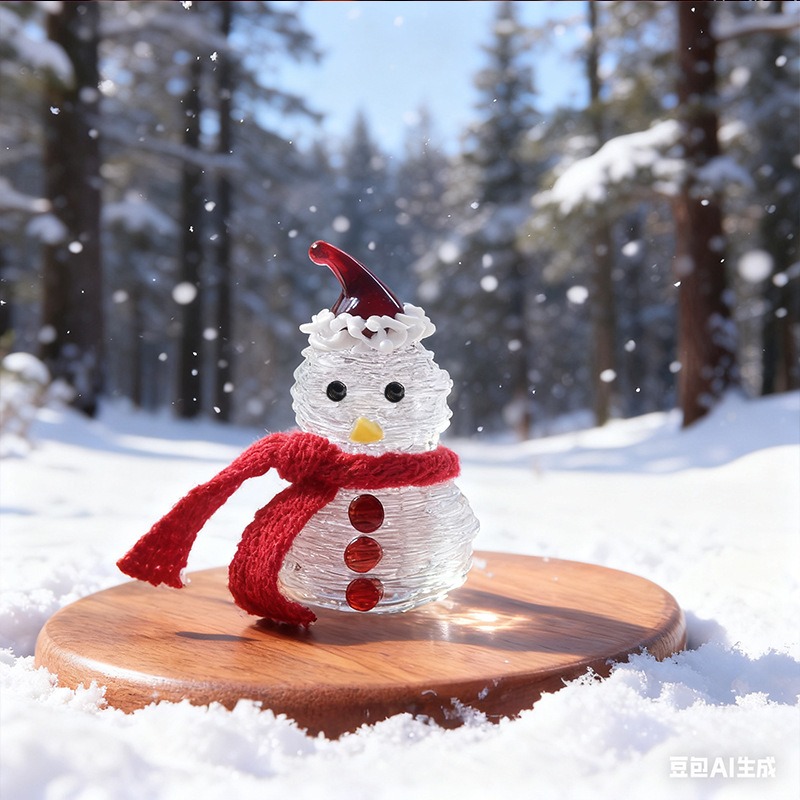 Car Accessories Xmas - Estatuetas de boneco de neve de
