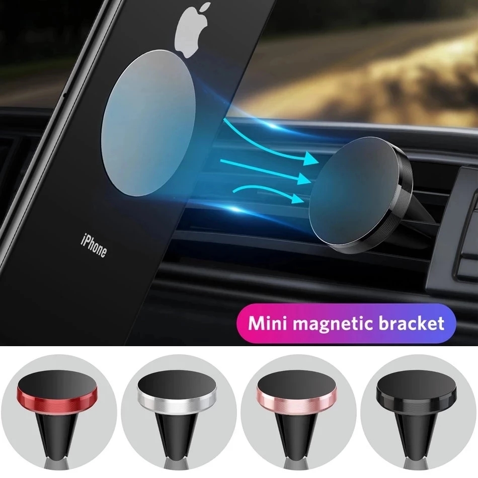 Car Phone Holder Magnetic - Suporte Magnético Universal para Telefone de