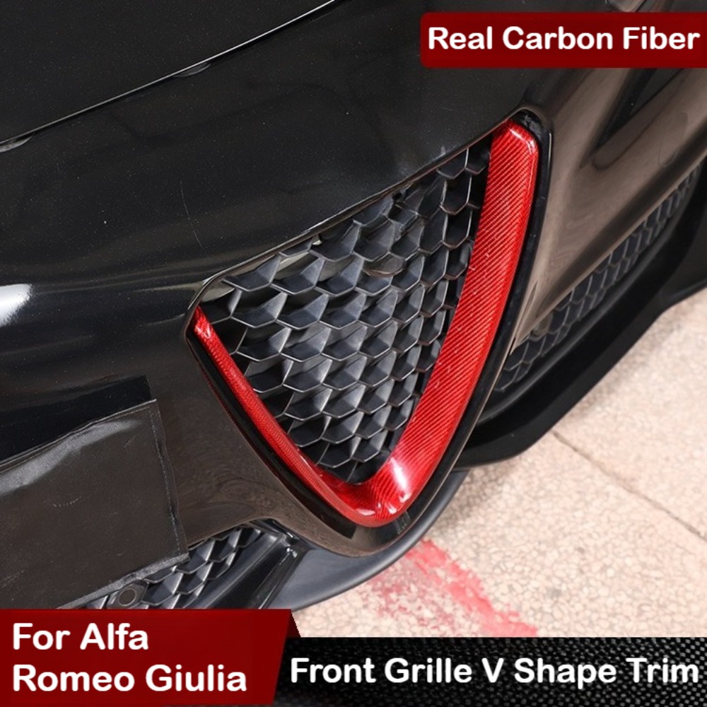 Car Accessories Racing - Grade de fibra de carbono guarnição