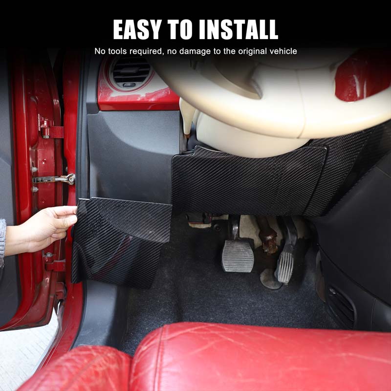 Car Accessories Under 500 - Para Fiat 500 2007-2015, painel decorativo
