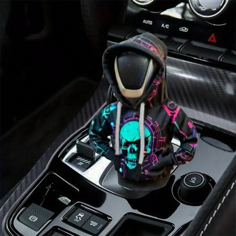 1pc criativo com capuz capa de - Car Accessories Xmas avaliação e preço