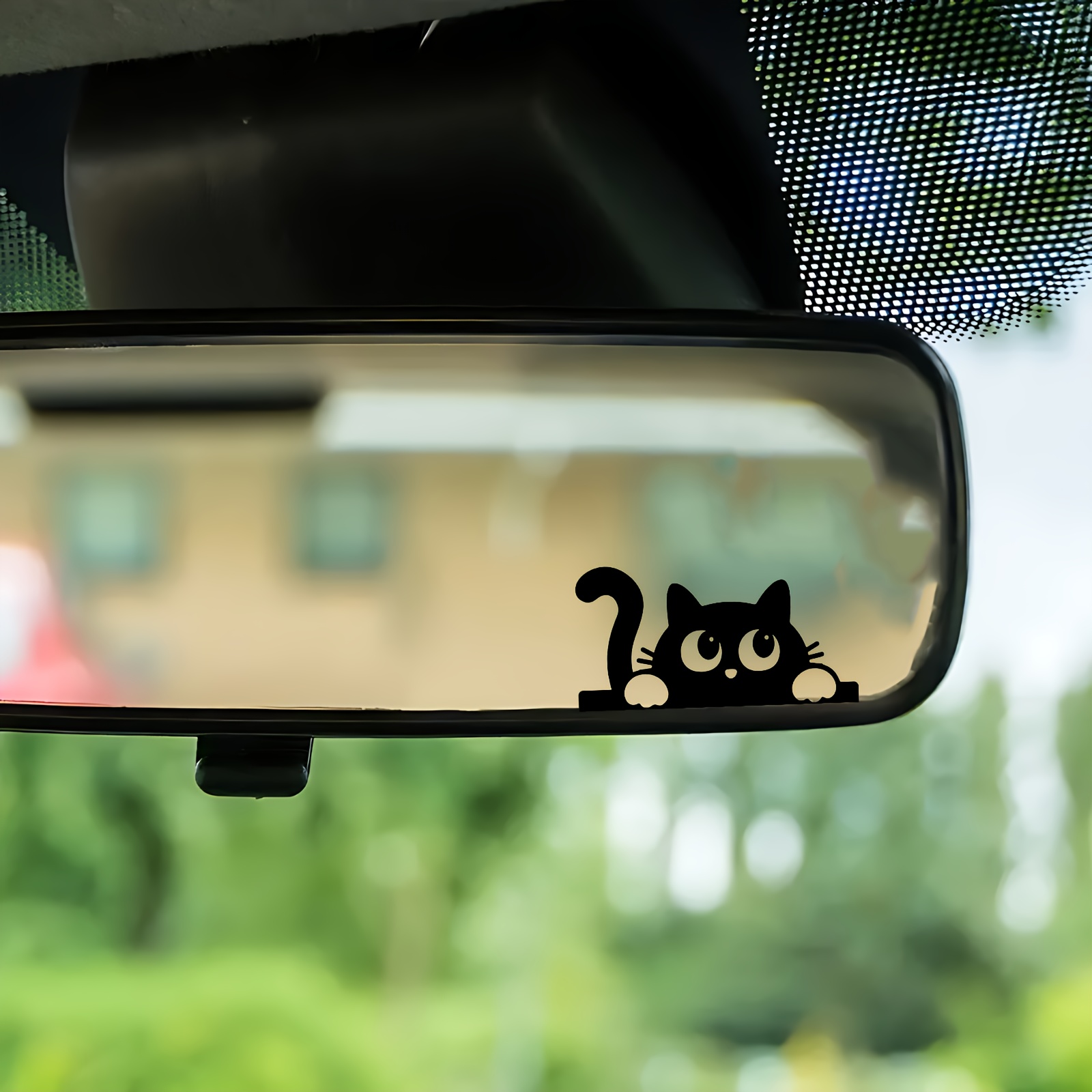 Adesivo de Gato Fofo para Retr - Car Accessories Xmas avaliação e preço