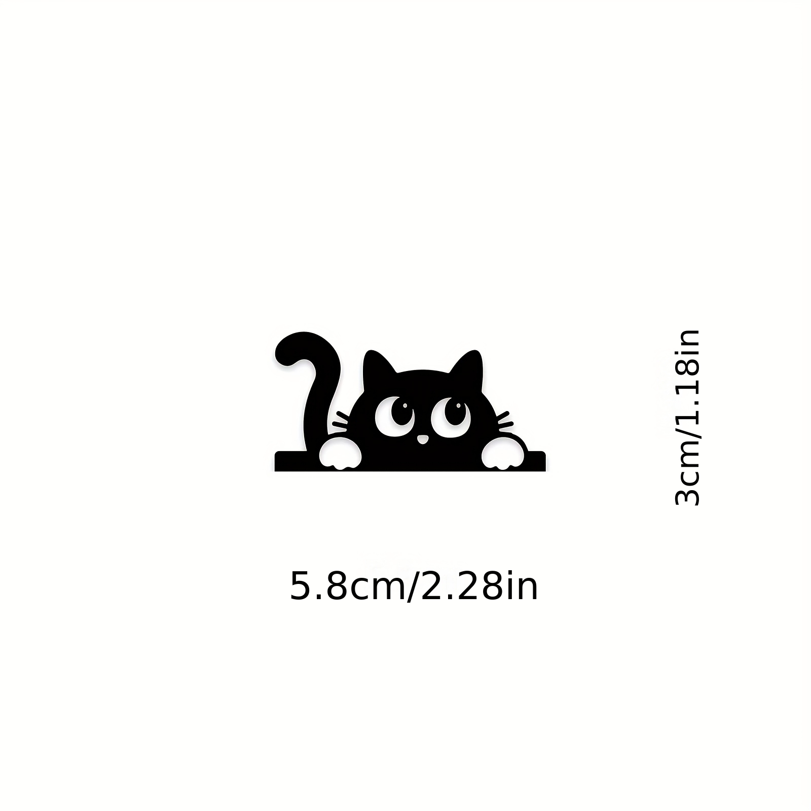 Adesivo de Gato Fofo para Retr - Car Accessories Xmas avaliação e preço