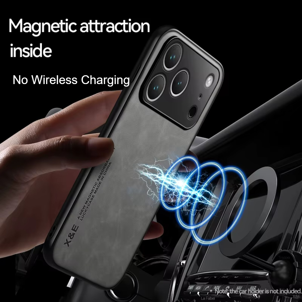Capa de telefone de couro para - Car Phone Holder Magnetic avaliação e preço