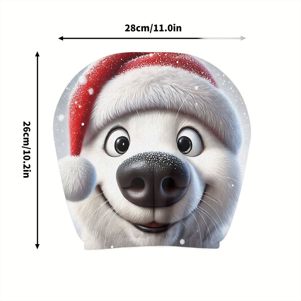 2 peças de chapéus de Natal, c - Car Accessories Xmas avaliação e preço