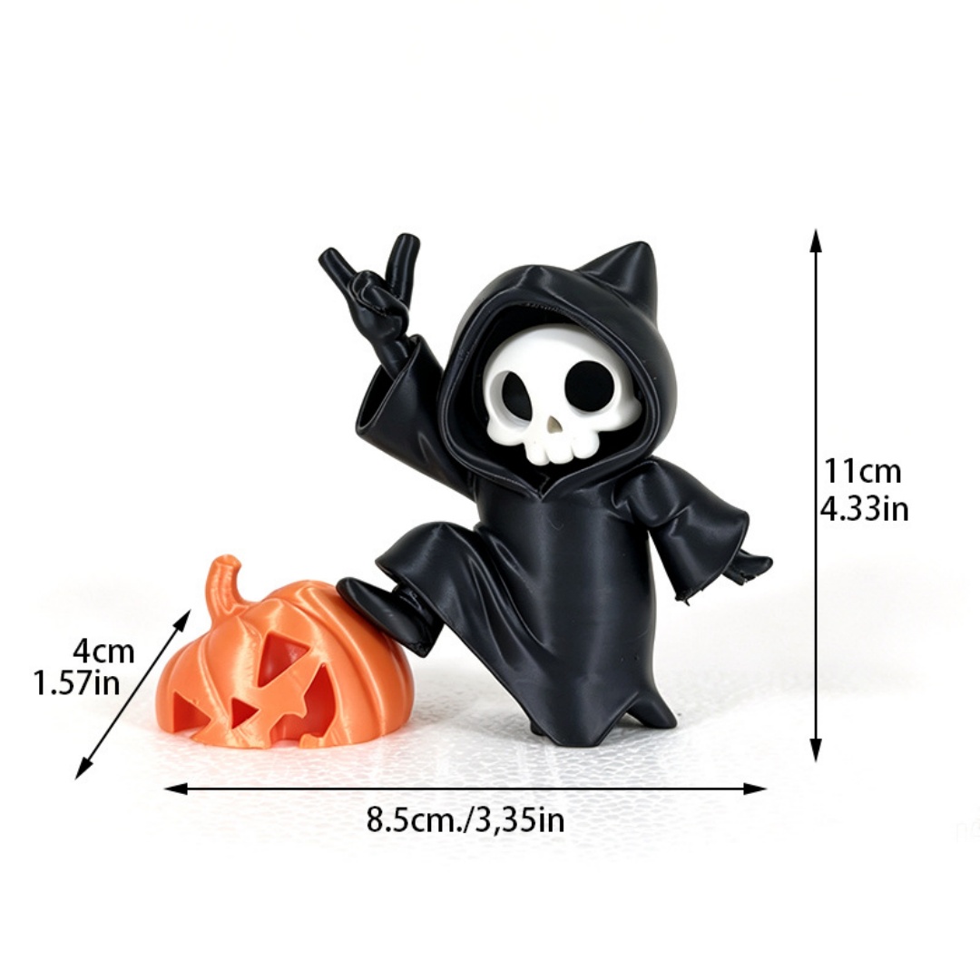 Figurinha de Halloween do Grim - Car Accessories Oman avaliação e preço