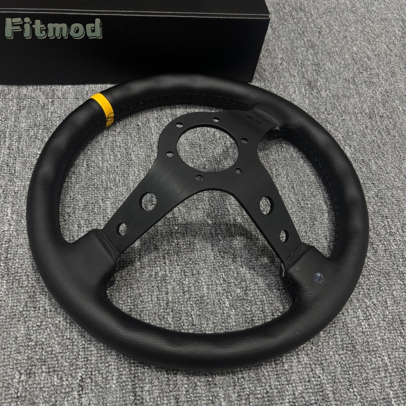 Volante Esportivo JDM de Couro - Car Accessories Racing avaliação e preço