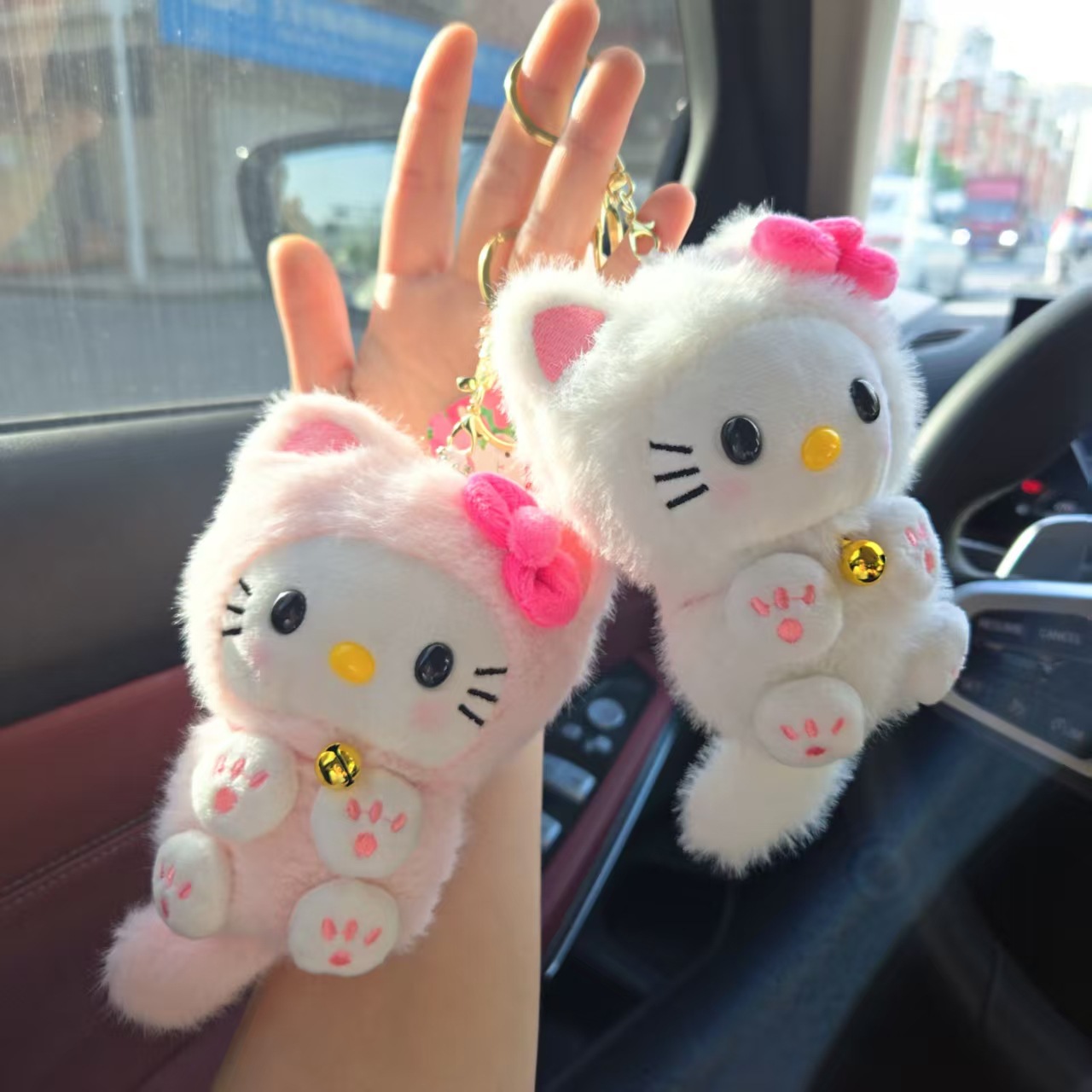 Pingente de Gato Kawaii HelloK - Car Accessories Etsy avaliação e preço