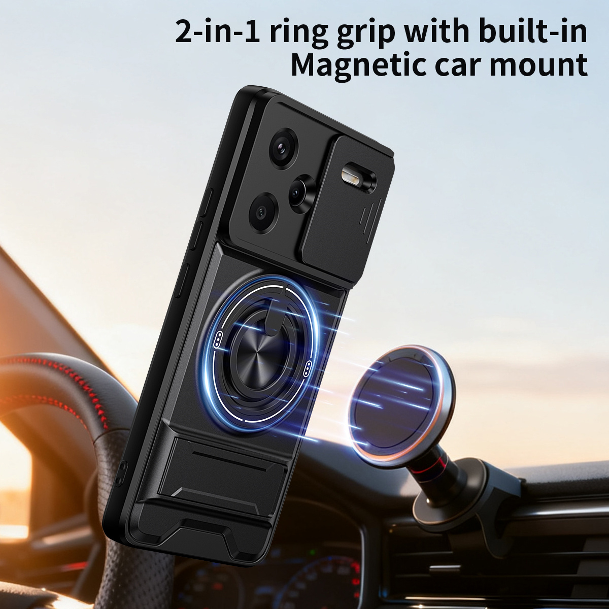 Lente slide câmera caso de tel - Car Phone Holder Magnetic avaliação e preço