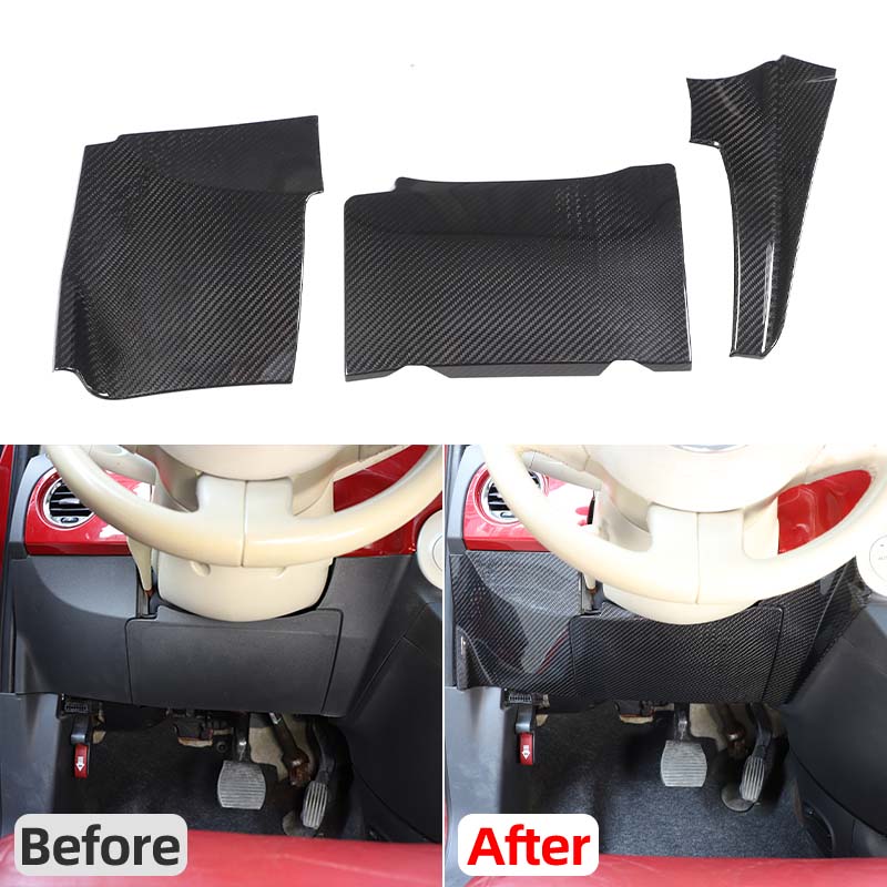 Para Fiat 500 2007-2015, paine - Car Accessories Under 500 avaliação e preço