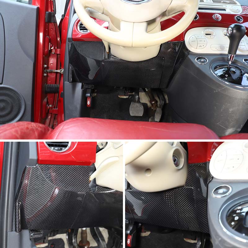 Para Fiat 500 2007-2015, paine - Car Accessories Under 500 avaliação e preço