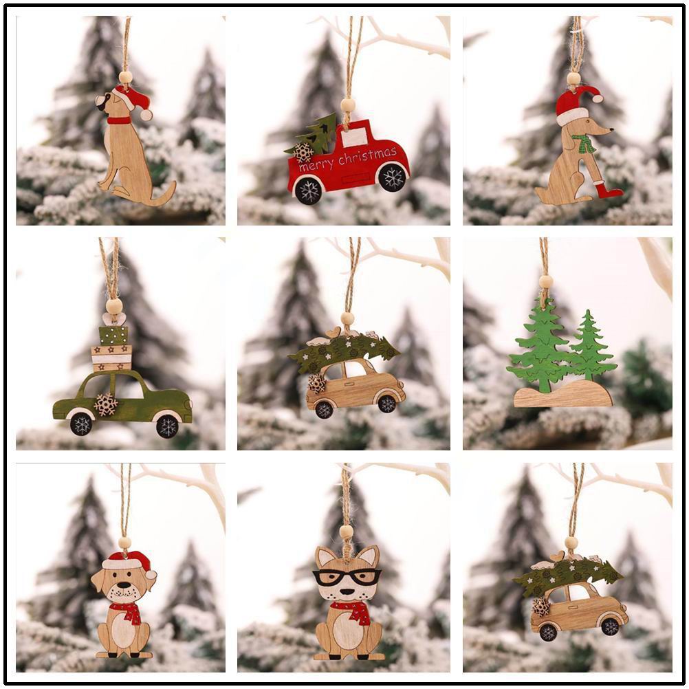 8 pçs pingente de natal de mad - Car Accessories Xmas avaliação e preço
