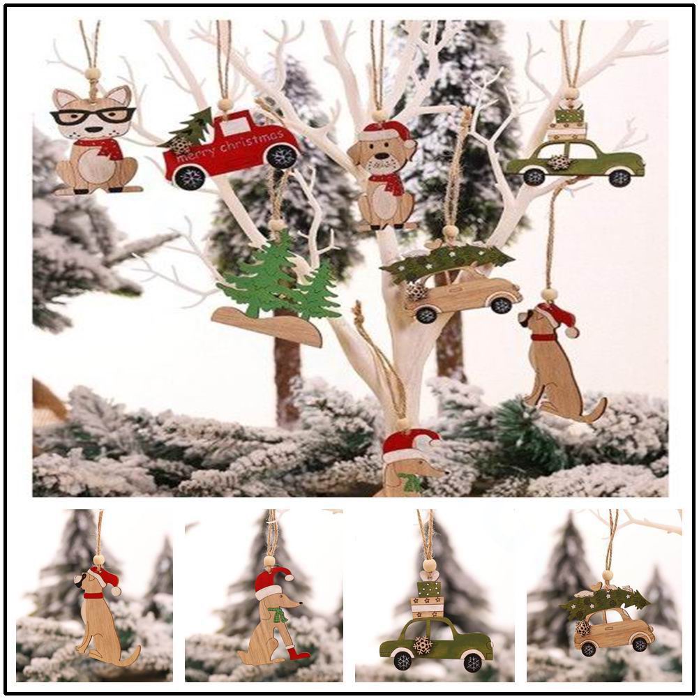 8 pçs pingente de natal de mad - Car Accessories Xmas avaliação e preço